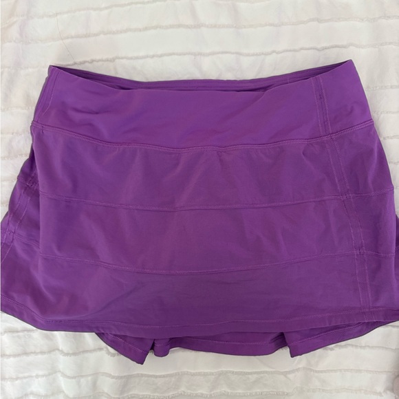 lululemon athletica Pants - Lululemon Purple Women's Skirt with shorts under
